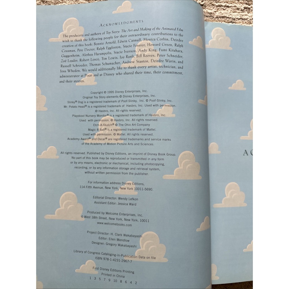 Toy Story The Art and Making of the Animated Film Disney Pixar Hardcover (2009) - Picture 2 of 8
